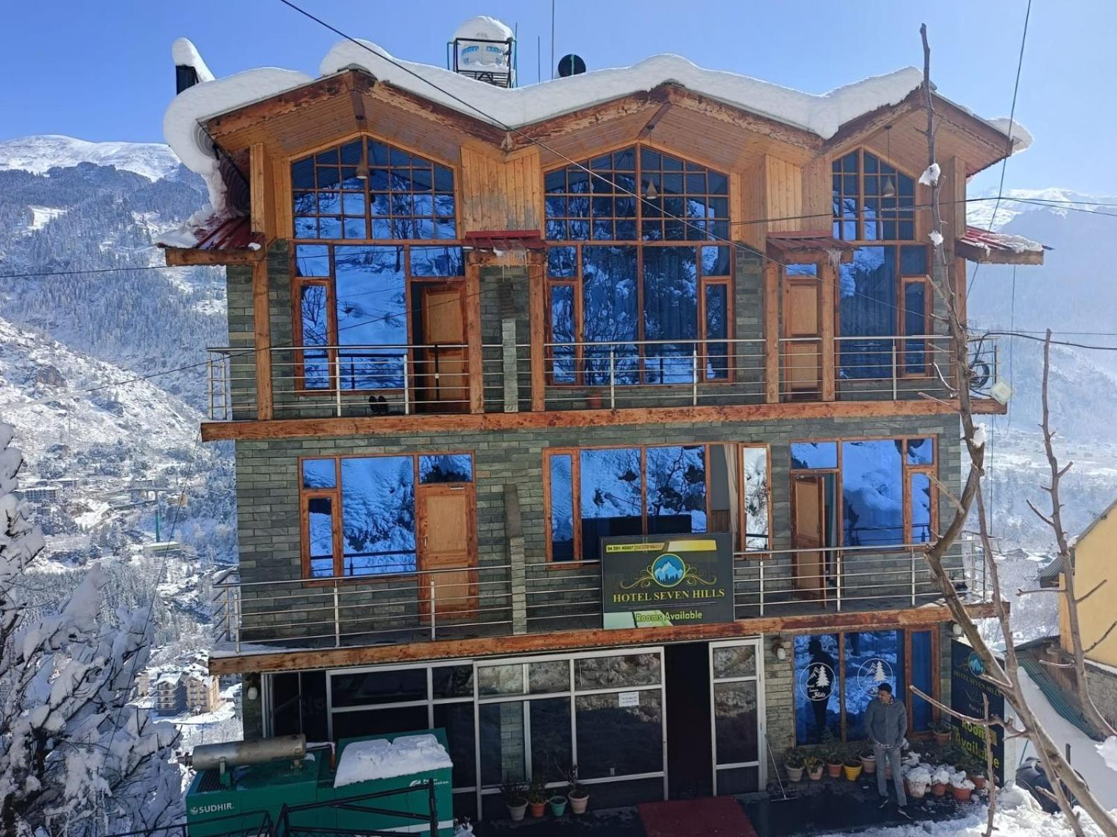 Hotel Seven Hills Manali Manāli Exterior foto